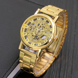 Women's Chinese Style Straight Hollow Alloy Quartz Fashion Watch