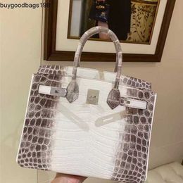 Handbags Himalayans Fully Handmade Crocodile Leather Bag 30 Womens Handbag Quality Assurance