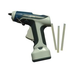 Pistolen New Professional Wireless Hot Melt Glue Gun Battery Operated Instrument Portable Cordless GK368 Graft Repair Tool For DIY