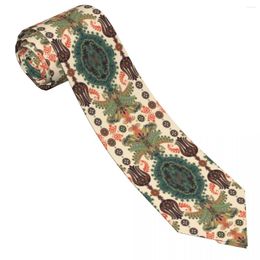 Bow Ties Floral Tie Vintage Printed Neck Cool Collar Adult Daily Wear Necktie Accessories