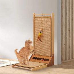 Scratchers Vertical Cat Scratcher Cardboard Protect Carpets and Sofas Scratching Post Cat Scratcher Mat for Kitten Indoor Cats Playing