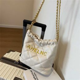 32% OFF Designer bag 2024 Handbags Beibei Shangpin Early Autumn Simple Letter Advanced Embroidered Thread Chain Versatile Single Shoulder Diagonal Straddle Womens