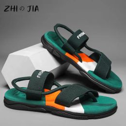 Sandals 2023 Popular EVA Trend Splint Slippers Summer New External Sandals Outdoor Casual Water Beach Soft Sole Lightweight Shoes 3945