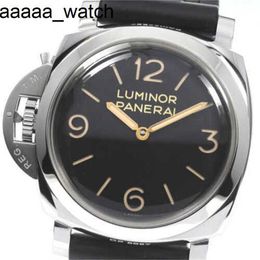 Mens 2024 Panerass Luxury Watches Wristwatches 1950 Hand Pam00557 Hand Winding Men's Automatic Mechanical Watches Full Stainless Steel Waterproof Luminoss