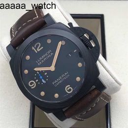 Watch Luxury Panerass 2024 Mechanical for Certificate Limited Edition Fibre Pam00661 Automatic Men's Waterproof Wristwatches Designer