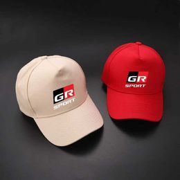 Ball Caps Car cap leisure baseball cap for Toyota GR GRSPORT GR SUPRA GR GAZOO racing car J240325