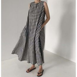 Rakuten Korean Chic Outer Single Women's Plaid Dress, Female Niche Suspender Dress DRESS 415783