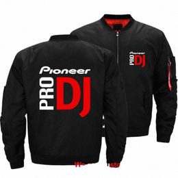 pieer Pro DJ Windbreaker Pilot Coat Men's Bomber Jackets Male Clothes Streetwear Ma-1 Flight Pilot Air Coats Plus Size 5XL N4T9#