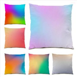 Pillow Color Geometry Cover 45x45 Geometric Decoration Home Case Living Room Poster Throw Covers E0121