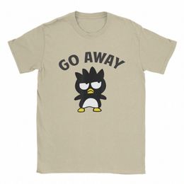 Badtz Carto Maru Penguin T-Shirt für Men Music Band Casom Pure Cott Tees Crew Neck Kurzarm T-Shirts bedruckte Kleidung O4SP#