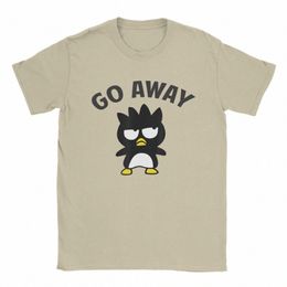 badtz Carto Maru Penguin T-Shirt for Men Music Band Casual Pure Cott Tees Crew Neck Short Sleeve T Shirts Printed Clothes o4SP#