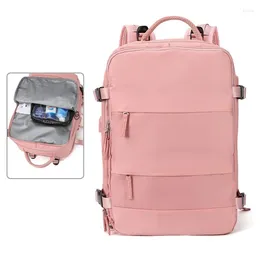 Backpack Women 15 15.6 16 Inch Business Luggage Bag Men's Super Large Capacity Short Distance Laptop Back Pack