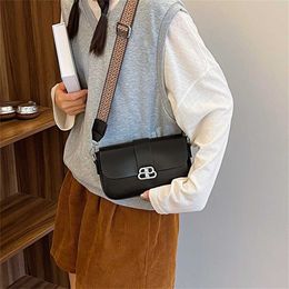 36% OFF Designer bag 2024 Handbags High quality and wide shoulder strap small for womens trendy and fashionable single shoulder versatile crossbody
