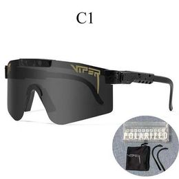 Men Sunglasses Womens Designer Pit Vipers Riding New Dazzling Coating Sport High-grade Classic Pilot Glasses Qcrm 1HSI