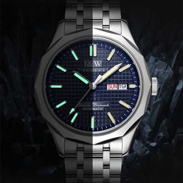Wristwatches Luxury brand I W Carnival mens January imported NH36A automatic mechanical luminous sphere 100M waterproof watch C563C24410