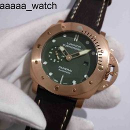 Watch 2024 Panerass High Quality Designer Watch Fashion Mansion Men Mechanical Large Dial Old Waterproof Luxury Watch Flhl Luminoss