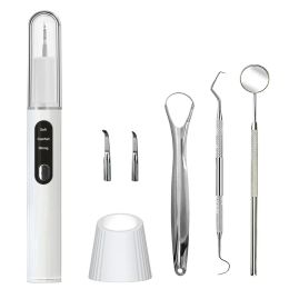 Irrigator Ultrasonic Dental Scaler For Teeth Tartar Stain Tooth Calculus Remover Electric Sonic Teeth Plaque Cleaner Dental Stone Removal
