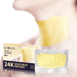 Neck 5 PCS Ilisya 24K Gold Gel Neck Mask Moisturising Anti Wrinkle Patches
