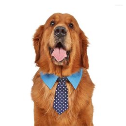 Dog Apparel H7EA Party Bowtie Collar Poshoots Props Formal Necktie Fashion Pet Accessories