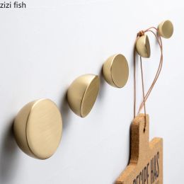 Rails Northern Europe Irregular Tilted Brass Hook Clothes Cap Hanger Wall Decoration Metal Hooks Wall Hanging Storage Rack Key Hook