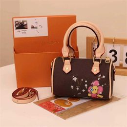 42% OFF Designer bag 2024 Handbags Premium Pillow Printed Letter Cross Body Handbag Mini Gift Box Package