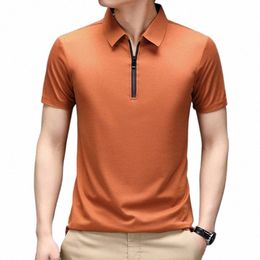 2023 New Arrival Men Polo Shirt Short Sleeve Cool Summer Collar Shirt Loose Casual Polo Shirt Male Korean Fi Clothing y3Uw#