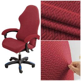 Chair Covers Zipper Cover Thickened Elastic Gaming With Closure Wear-resistant Armchair For Computer Gamers