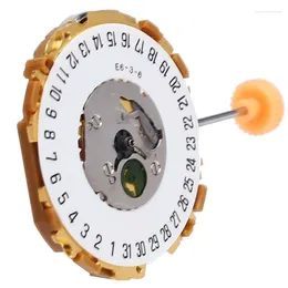 Watch Repair Kits 3-Pin Quartz Movement For Miyota 9U13 Spare Part Date At 6H