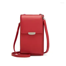 Shoulder Bags High Quality Ladies Mini Bag Mobile Phone Multifunctional Fashion Leather Clutch Handbag