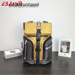 Computer Bag Mens Travel Ballistic TMI Fashionable Tuumi Mens Nylon Business Waterproof Designer Commuting Backpack 232759 Back S46G