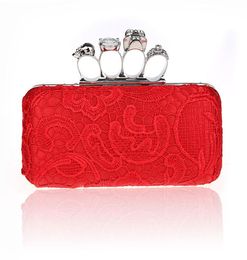 Women Handbag Ladies Evening Bag for Party Day Clutches Knuckle Boxed Clutch Bag Crystal Clutch Cvening Bag for Weddings HQB17163140037