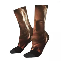 Women Socks Saul Goodman Face Winter Stockings Leisure Couple Breathable Custom Running Sports Anti-Slip