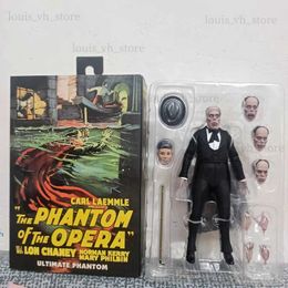 Action Toy Figures NECA The Phantom of The Opera Lon Chaney Action Figures Collection Model Toys Birthday Gifts T240325