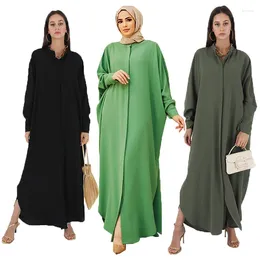 Ethnic Clothing Long Dress Muslim Robe Abaya Large Size Fashion Women Clothes
