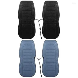 Car Seat Covers Heated Cover Fluffy Soft Auto Heating Cushion Imitation Cashmere Electronic Pads For Truck Office Chair