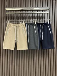 Men's Shorts ZEMKY Drawstring Cotton Men 2024 Spring Summer Casual Comfort Fashion Beach Pants Ventilate Size M-3XL High Quality