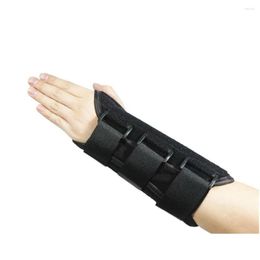 Wrist Support Wristband Hand Brace Palm Wrap Fracture Splint Carpal Tunnel Protector Drop Delivery Sports Outdoors Athletic Outdoor Ac Ot23Z