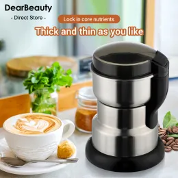 Tools 400W Electric Coffee Grinder Machine Kitchen Cereals Nuts Beans Spice Grinder for Home Multifunctional Coffee Grinder Machines