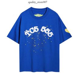 2024 Ins Brand Designer Men's T-Shirts Spider Tee Sp5der T Shirt Young Thug 555555 Pink Letter Print Top Quality 578