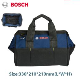 Boormachine Bosch Original Tools Bag Electric Screwdriver Drill Wrench Rangefinder Handbag Portable Durable Tool Bag for 12v 18v Power Tools