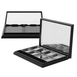 Storage Bottles DIY Eyeshadow Palette Case Lipstick Container Refillable Pallet Tray Sub Package