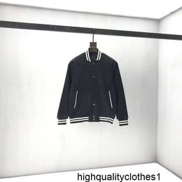Designer High version 21fw autumn and winter corduroy back Embroidered Baseball Jacket ins fashion 9BPZ