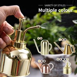 Cans Watering Can Watering Pot Stainless Steel Long Spout Gardening Potted Use Handle Perfect for Watering Flower Plants Shower Tool