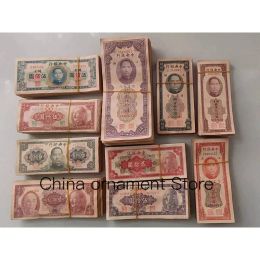 Sculptures CULTUER ART Collection Republic of China Ancient Dynasty 10 styles 50 Antique Banknotes Wonderful Gift