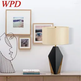 Table Lamps WPD LED For Modern Bedroom Desk Lights Home Decorative E27 Dimmer Paint Light Foyer Living Room Office