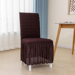 Chair Covers Elastic Seat Cover Stretch Wedding Protector Soft Wear Resistant Banquet Slipcover Non-fading Solid For Weddings