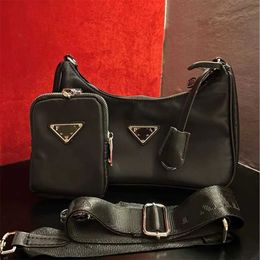 22% OFF Designer bag 2024 Handbags Three in One Oxford Cloth Fashionable Underarm Small Chain Postman Single Shoulder Crossbody Tidal Change Small