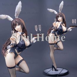 Action Toy Figures 43CM Anime Party Look Kagetsu Mei 1/4 Bunny Ver Sexy Girl PVC Action Figures Hentai Collectible Model Doll Toys Christmas Gift T240325