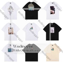 Kith T-Shirt Designer Men Tops Women Kith Casual Short Sleeves SESAME STREET Tee Vintage Fashion Clothes Tees Outwear Tee Top Oversize Man Shorts kith shirt 770