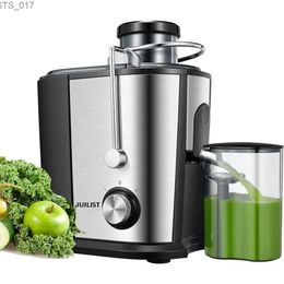 Juicers Juicer easy to clean 3 feed trough juicer for all vegetables and fruitsL2403